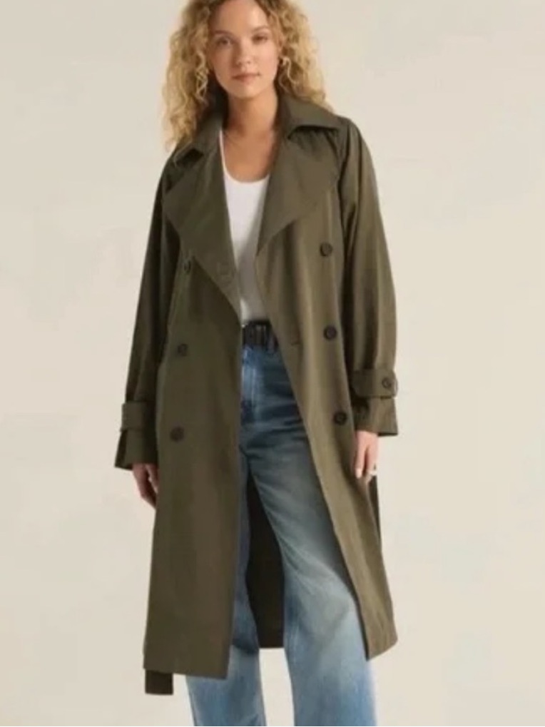 Nwt Z Supply Dorian Trench Coat